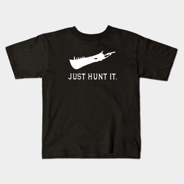 Just Hunt It. Kids T-Shirt by CCDesign